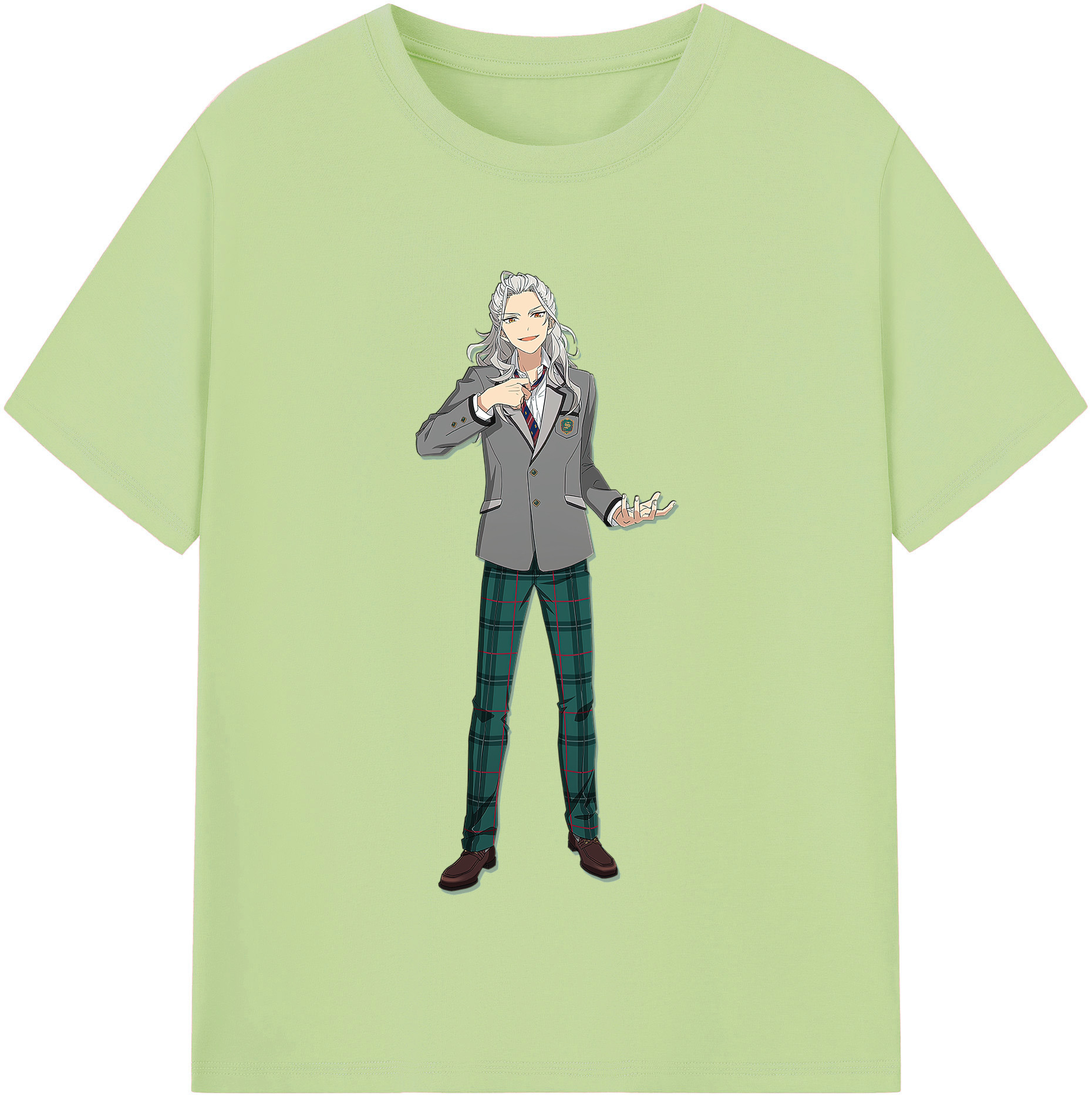 （画像用） あんさんぶるスターズ! Ensemble Stars 綿100％半袖Tシャツ（フロントプリント）